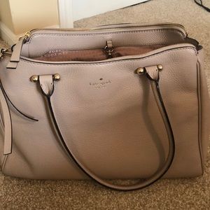 Beige Kate Spade handbag